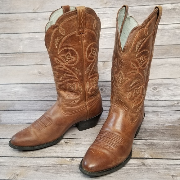 Ariat Shoes - Women's Ariat Heritage Western R Toe Boots